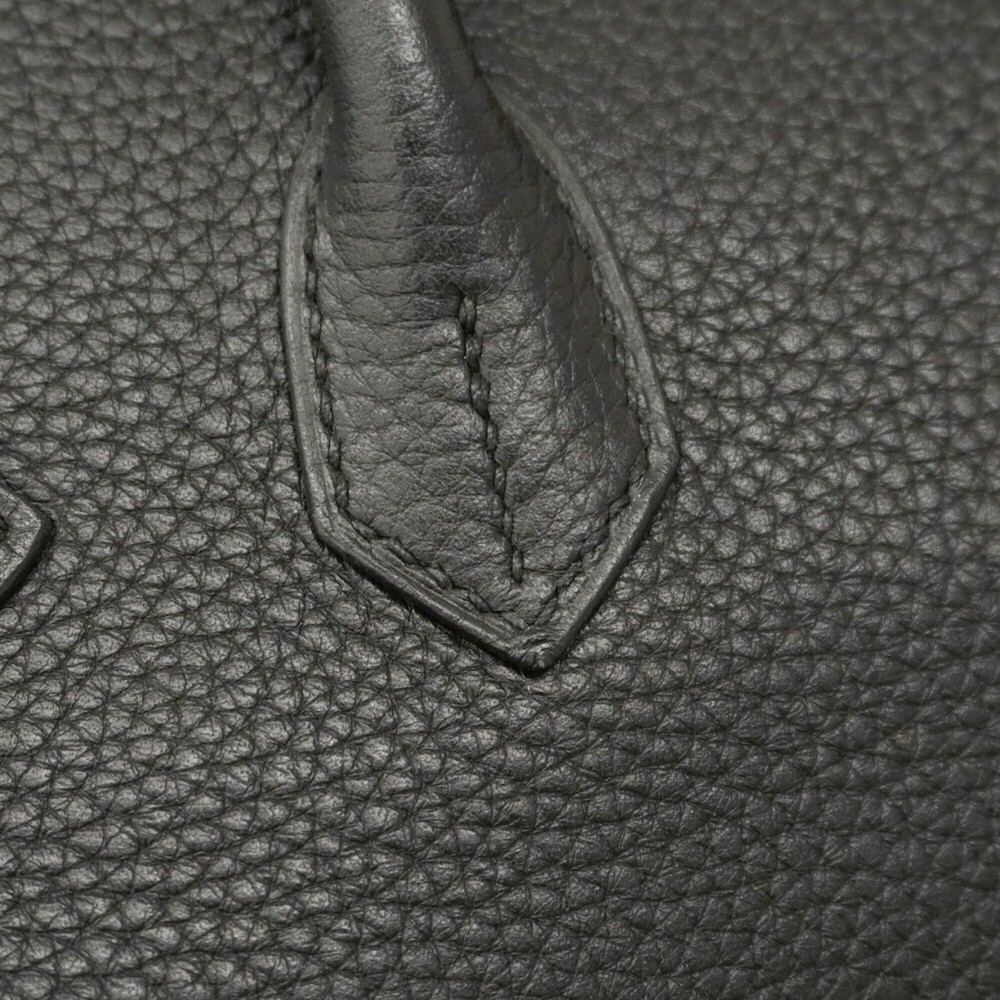 Hermes Hermès Birkin 30 Handbag in Taurillon Clemence Leather, Black, with T ... - Picture 13 of 14